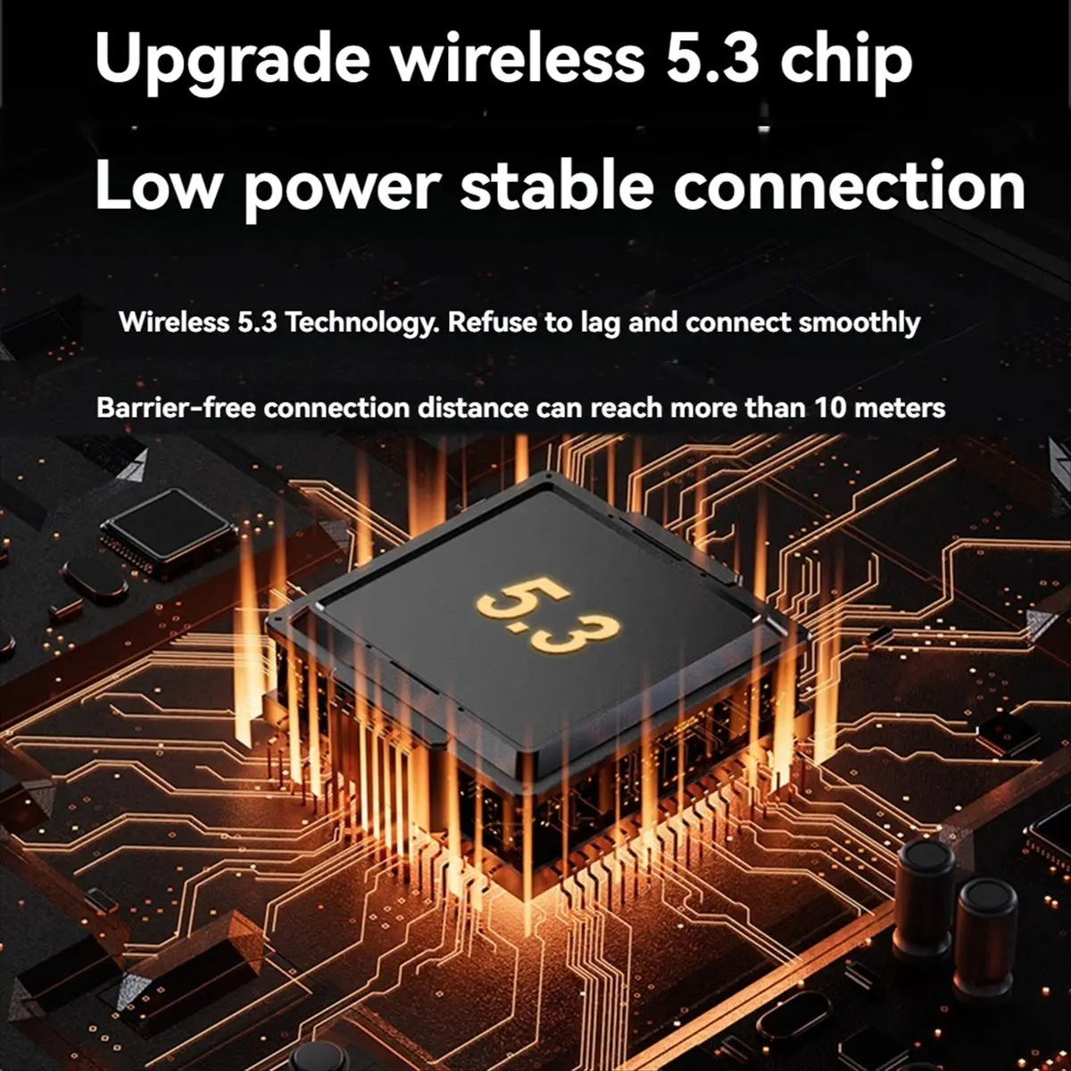 

Носимый беспроводной Bluetooth-динамик на шею, портативный стереомузыкальный плеер с микрофоном, басами и функцией громкой связи B