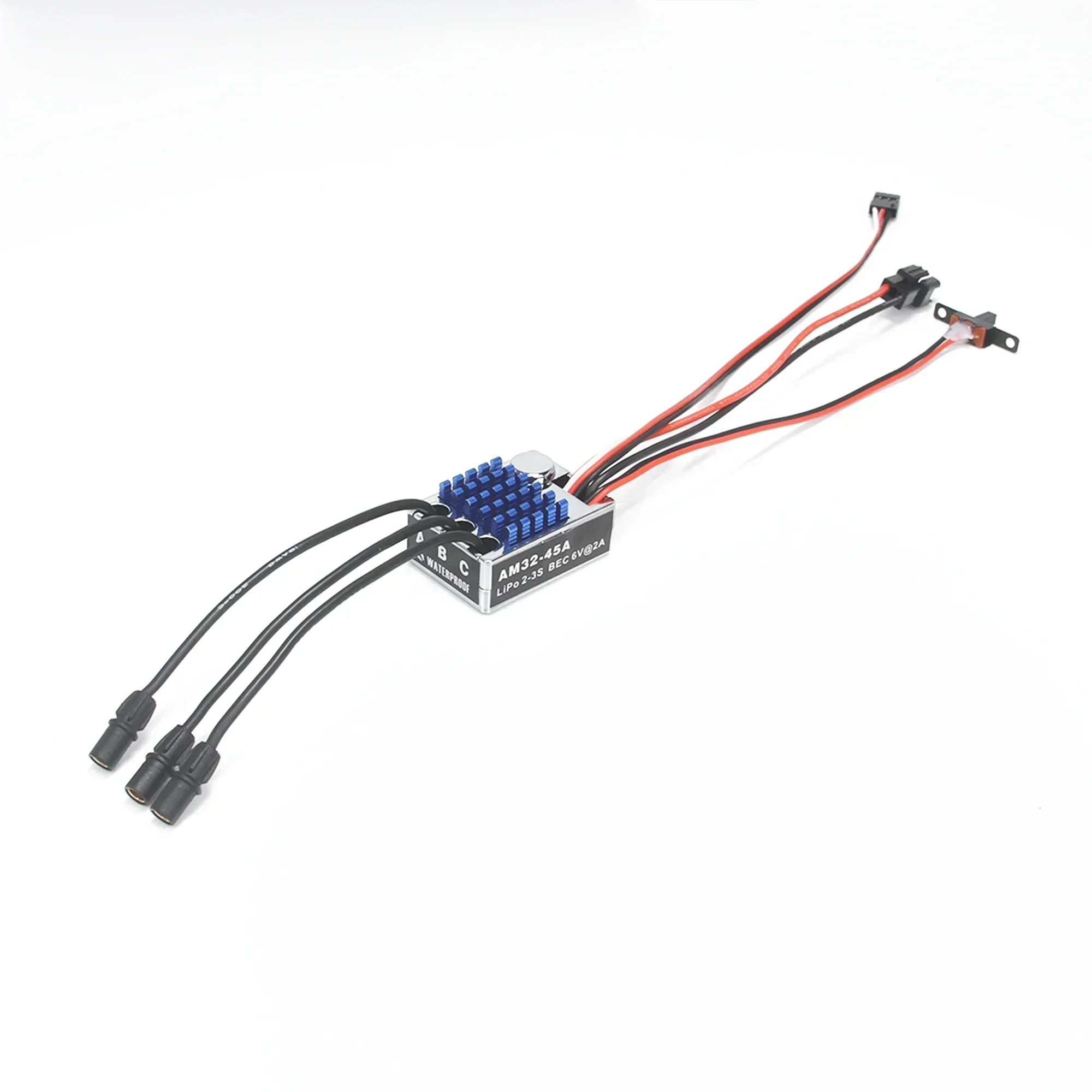 NEEBRC-2322 2600KV Outrunner Motor, AM32 45A ESC 12KG Servo pour 1/12 1/14 1/16 RC Car inoler Monster Upgrade Power Part