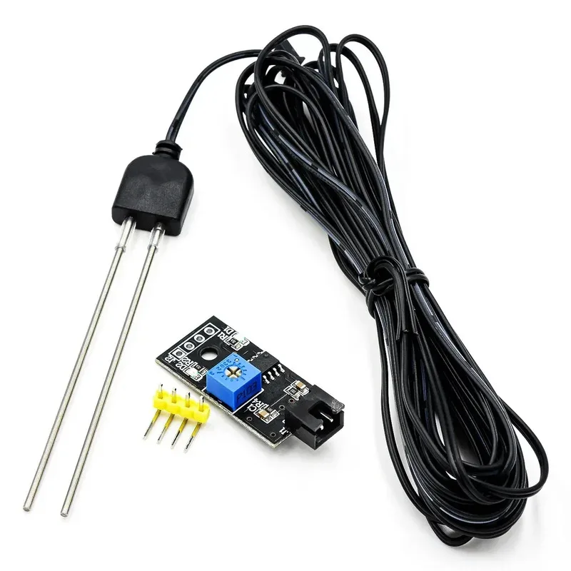 Moisture Sensor and Soil Detector Module Soil Test Soil Humidity Corrosion Resistance Probe for Arduino
