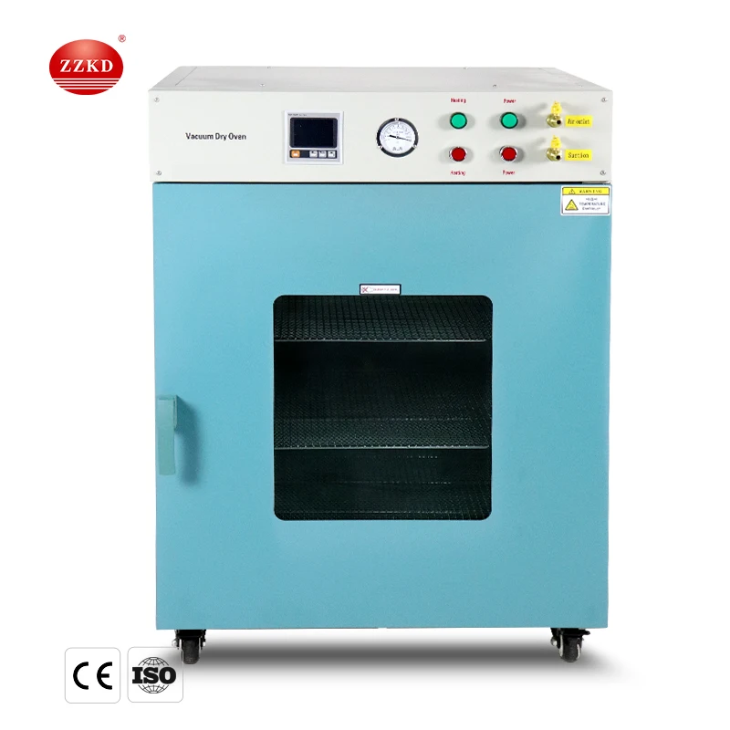 DZF-6210 Large Vacuum Chamber 9 Cuft 2400W 3 Shelves 240kg Laboratory Oven Price