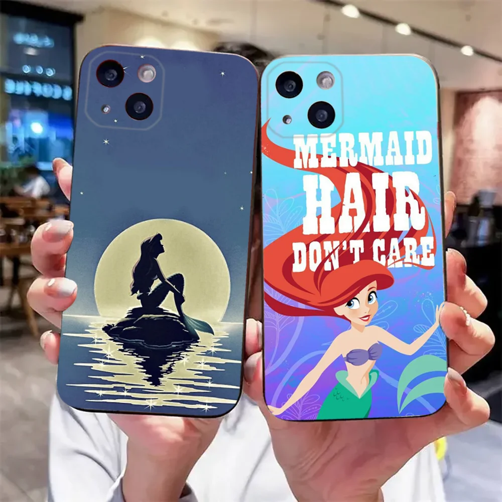 Mermaid silhouette  Phone Case For Iphone 15 11 13 14 Pro Max 7 8 Plus X Xr Xs Max Se2020 12mini Cover Case