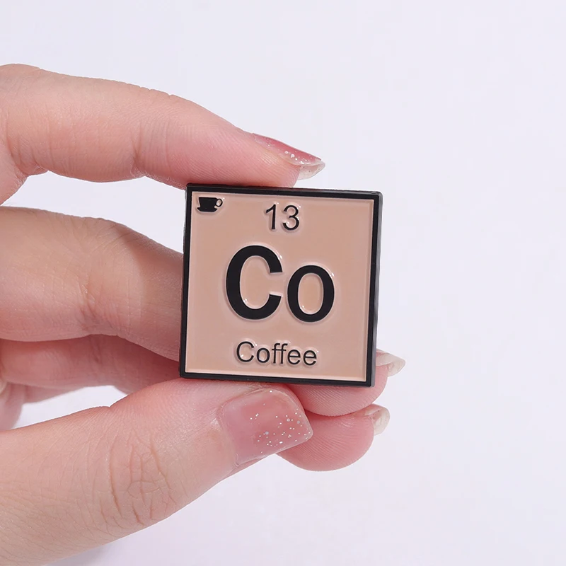 Powered By Iced Coffee Enamel Pins Custom Morning Wine Brooches Lapel Badges Funny Coffee Mind Jewelry Gift for Kids Friends