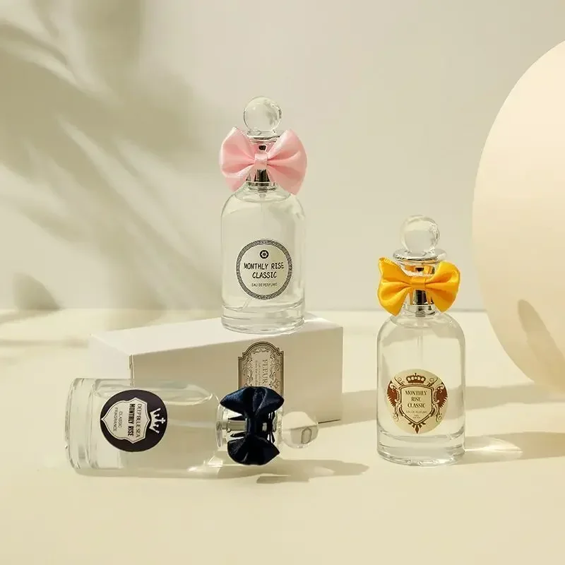 Flower Morning and Moon Evening Series Perfume Lasting Fragrance White Tea Peach Fragrance Eau De Toilette 50ML