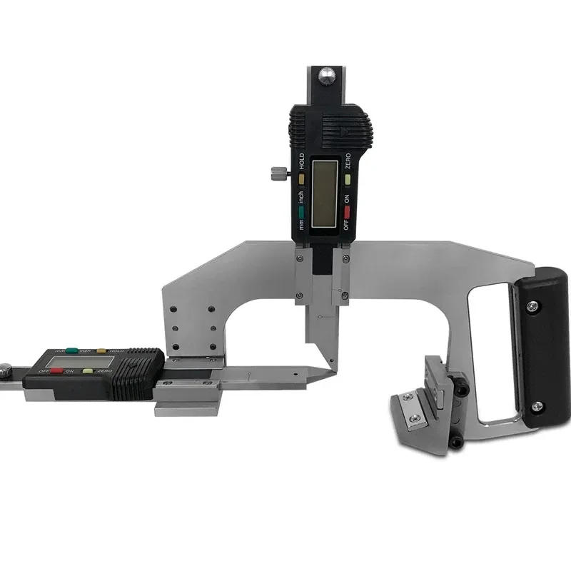 for Digital Display Rail Wear Tester Railway Track Inspection Ruler Gauge for 50kg and 60kg Rails Measurement Tool