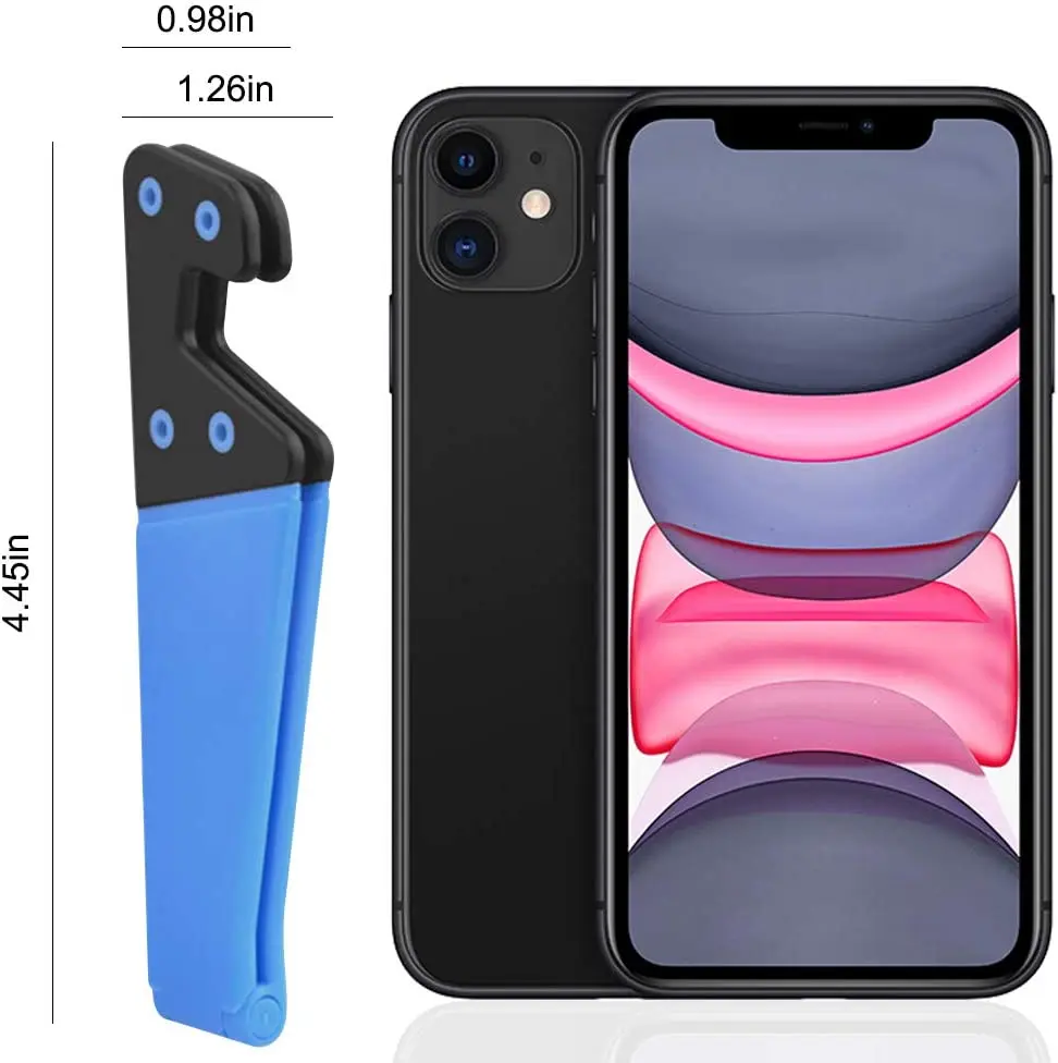 Universal พ็อกเก็ตที่มีสีสันแบบพกพาพับ V รุ่นโทรศัพท์มือถือสำหรับ IPads,แท็บเล็ต,E-Readers,โทรศัพท์มือถือ Kindles