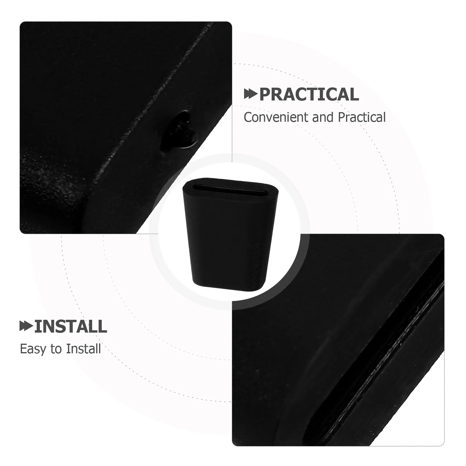 10Pcs Replacement Plastic Feet for Sink Rack Anti Scratch Protector Enhance Stability Easy Install Commercial Kitchen