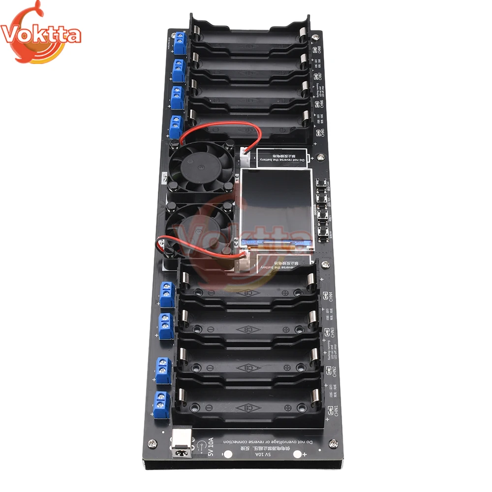 Imagem -04 - Bateria de Lítio Capacidade Tester Mah Testador de Resistência Interna Carregamento Automático Módulo de Descarga 18650