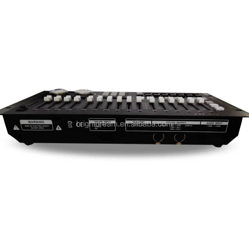 وحدة تحكم بإضاءة الرأس المتحركة Dj Mixer Max512 وحدة تحكم إضاءة دي إم إكس ديسكو #3