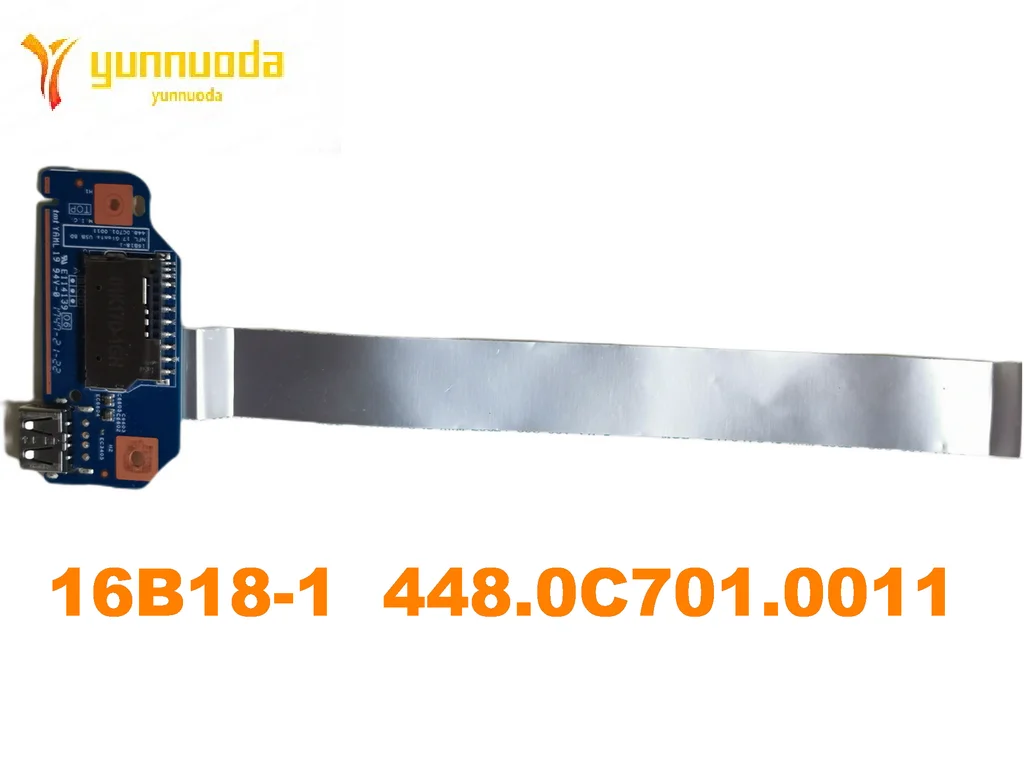 16B18-1 For HP 17-ak 17-bs 17g-br USB board  With cable  448.0C701.0011 tested good