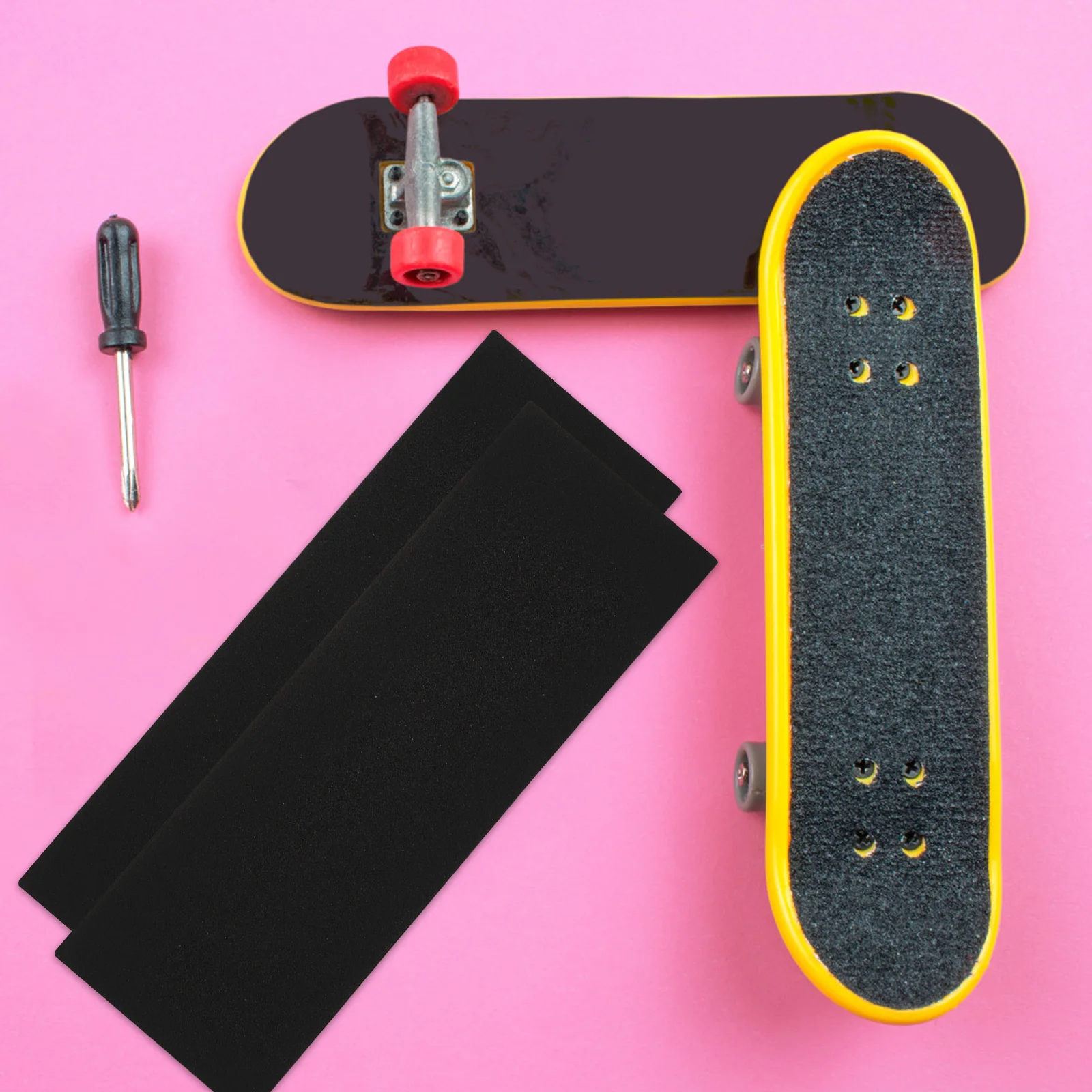 

10Pcs Fingerboard Foam Grip Tape Adhesive Nonslip Finger Skateboard Cushioning Accessories Finger Board Obstacle