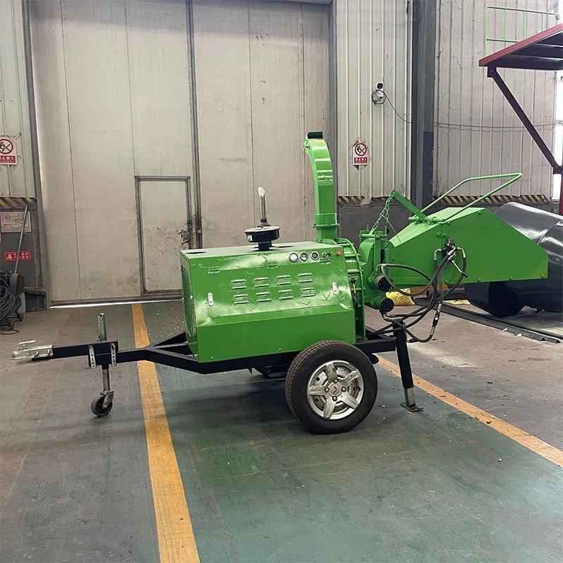 600 Small Wood Chipper: 0.4–0.6 T/h Corn Stalk/Bamboo Shredding and Processing for Feed/Biomass Fuel Production (Customized) view 3