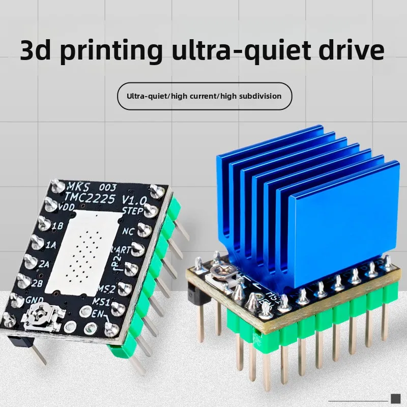 

Stepper Motor Driver TMC2209 Silent Module Compatible with 2208 2225 26 3D Printer Accessory