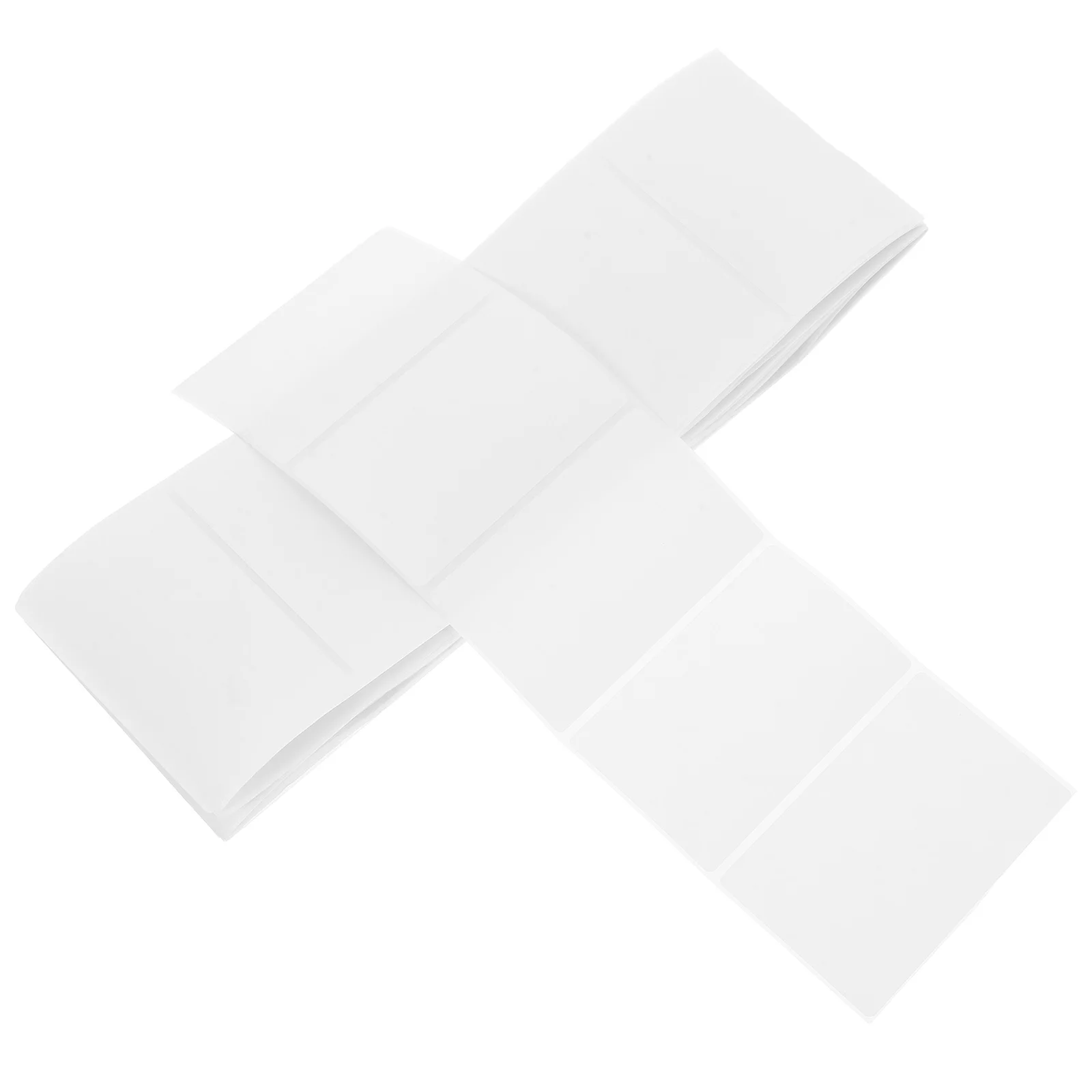 

100 Pcs Self-adhesive Label Address Labels Clear Sticker Printer Paper for Labelling Stickers Blank Maker Printable