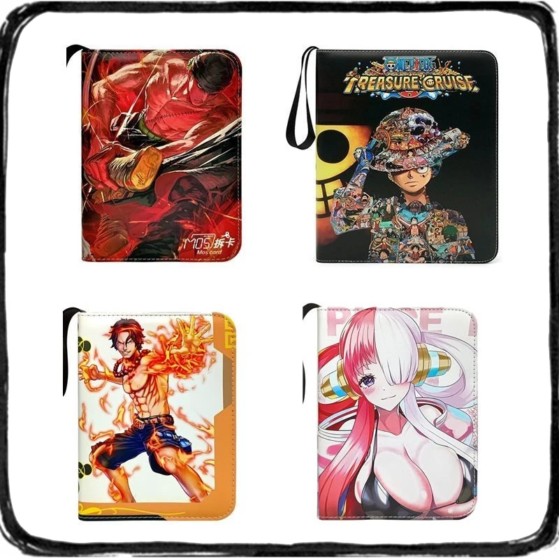 

Альбом для карточек «Аниме One Piece: Модный Луффи», 400/900 карточек, 4/9 слотов для карт, коллекционный, на молнии, с двойными карманами, подарок