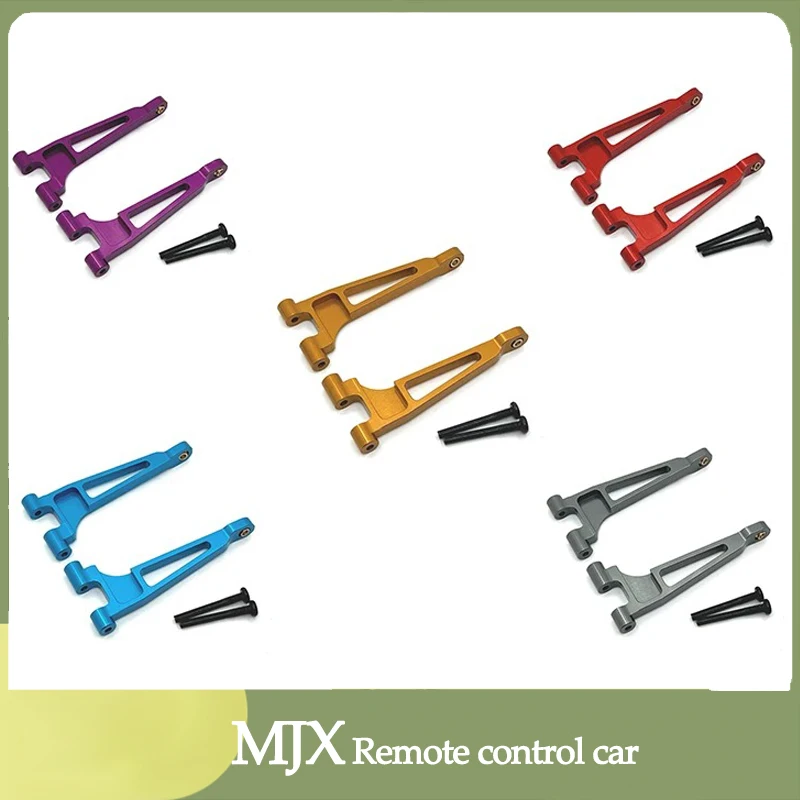 MJX-piezas de coche con Control remoto, actualización de Metal después de la modificación del brazo oscilante superior, 1/14, 14209, 14210