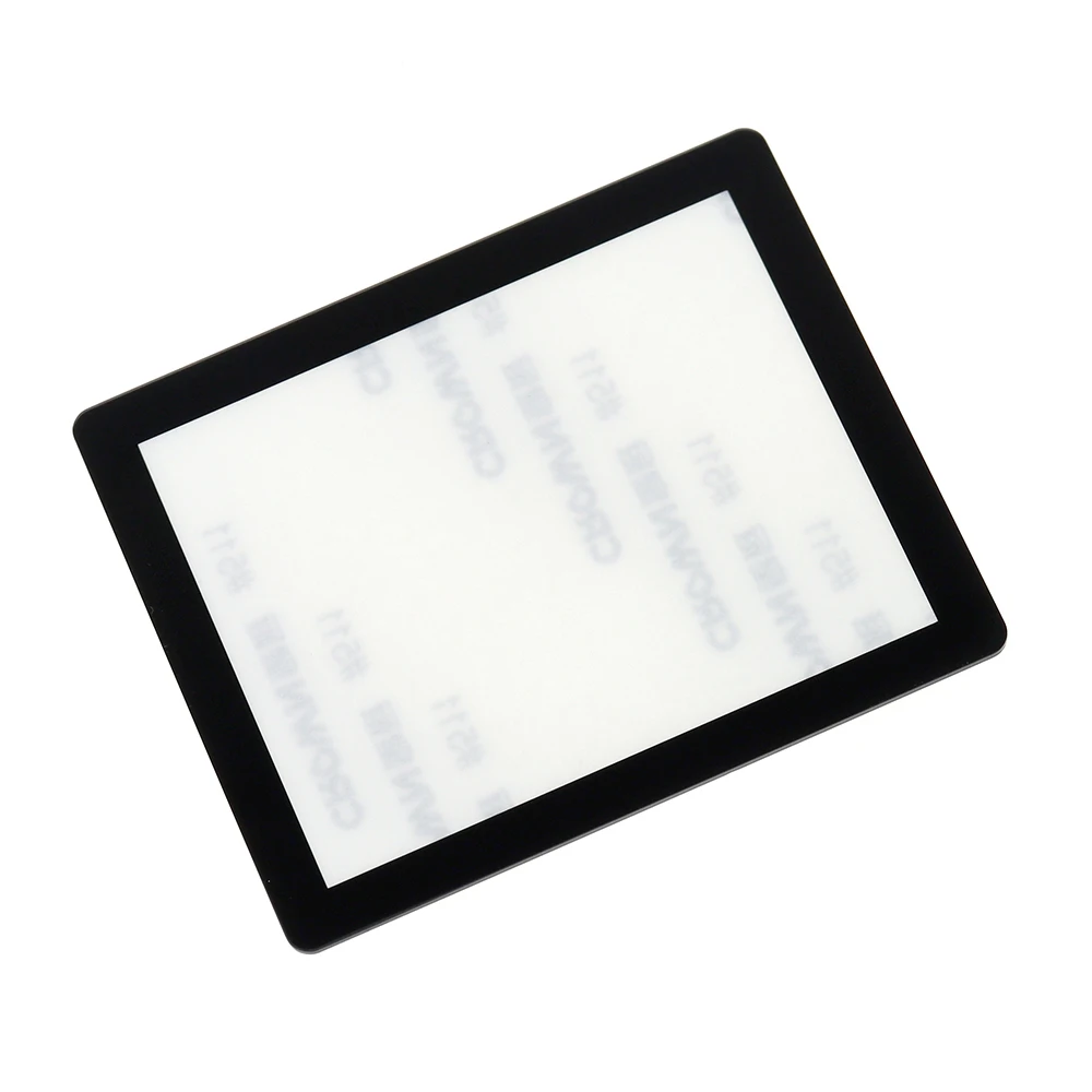 Couvercle en plastique pour lentille d'écran LCD, 2 pièces/lot, avec adhésif de remplacement pour Console de jeu NDS, protecteur d'objectif