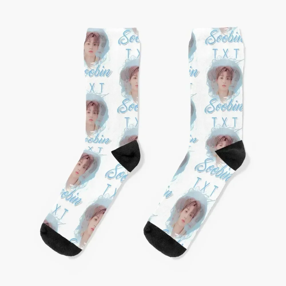 

TXT - Soobin Socks Antiskid soccer funny gifts moving stockings Socks Woman Men's