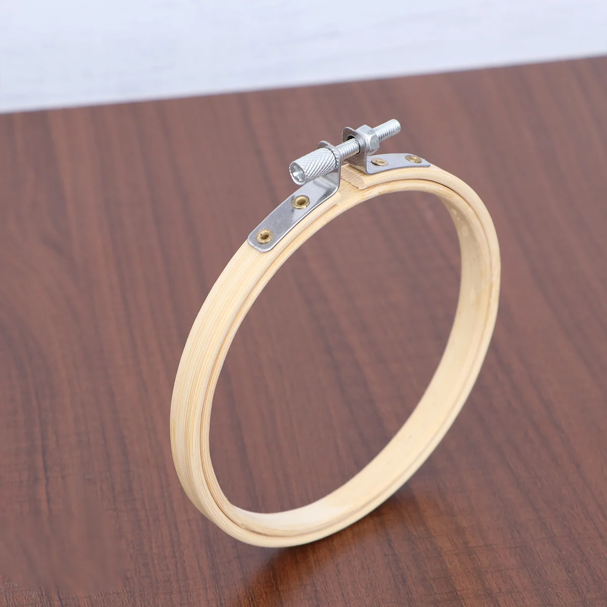 

1Pcs 10Cm Bamboo Embroidery Circle Frame Easy to Use for DIY Fabric Tension Control Craft Lovers Home Decoration Set