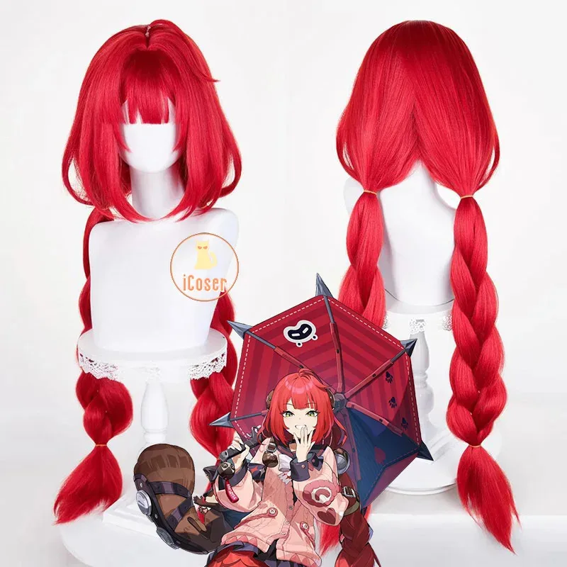 Zenless Zone Zero Ukinami Yuzuha Cosplay disfraz peluca falda traje pendientes Spook Shack fiesta de Halloween para mujeres niñas iCoser