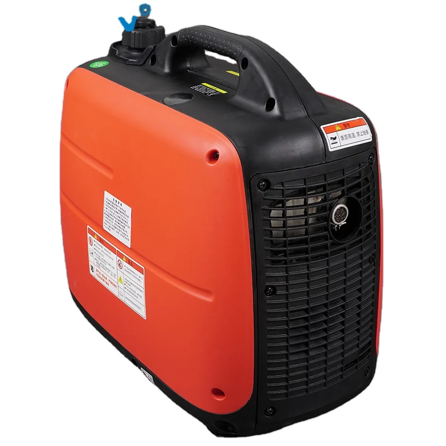 AD 1.8KW Portable Manual Inverter Generator Set HWT2000AC Small Silent Generator