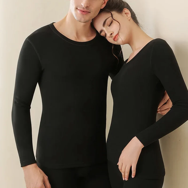 

Silk Wool Thermal Underwear Men's Set German Velvet Thermal Jacket Women's Autumn Clothes Autumn Pants High Elasticity Slim Fit