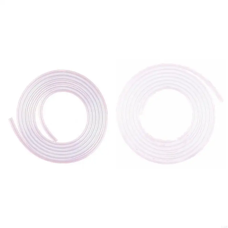 54DF زجاجة رضاعة للأطفال من السيليكون، أنبوب بديل مرن وآمن للغاية #2