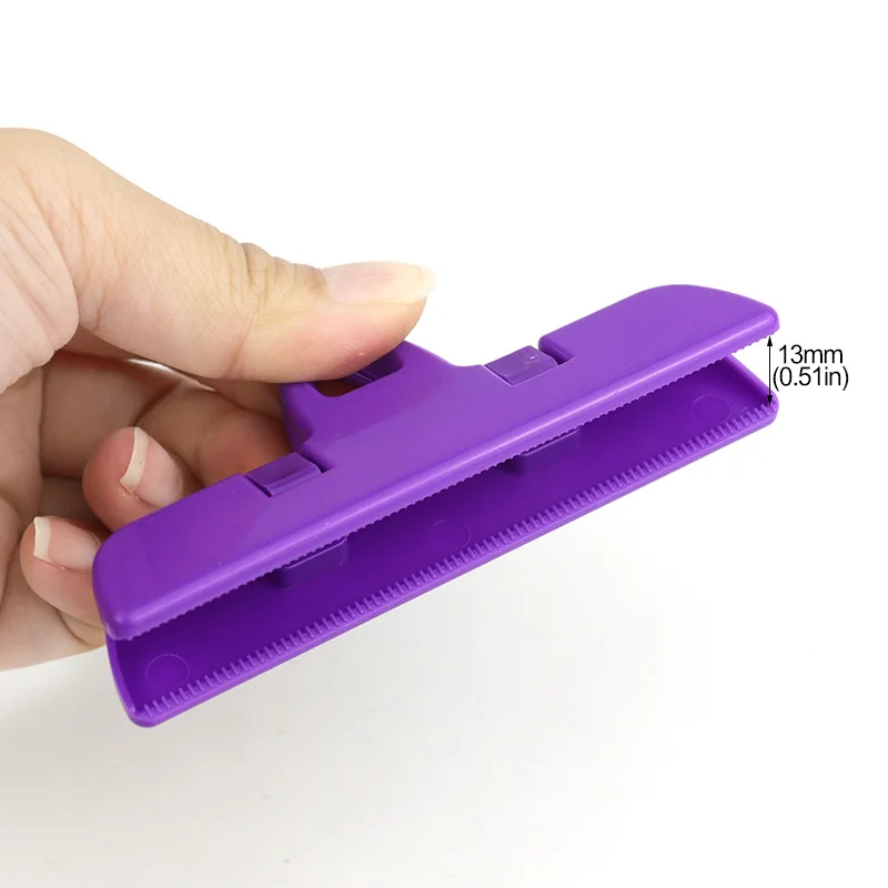 1PC  Kitchen Food Snack Storage Bag Clips  Portable Seal Bag Clips Clipper Clamp Plastic Tool  Moisture and Insect Prevention