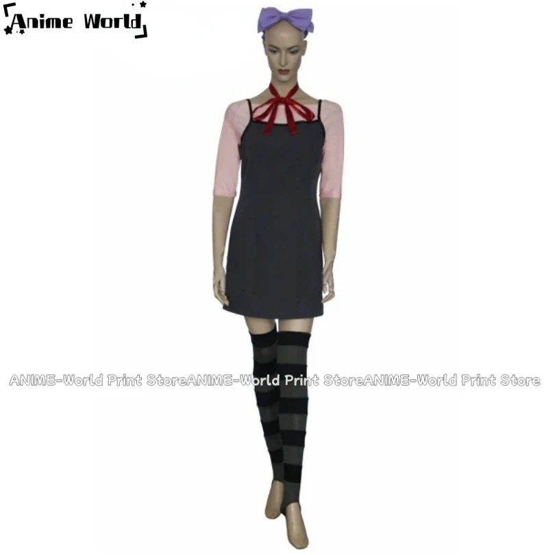 

《Custom Size》High Quality Elfen Lied Lucy Dress Uniform Cosplay Costume for Halloween Carnival Christmas