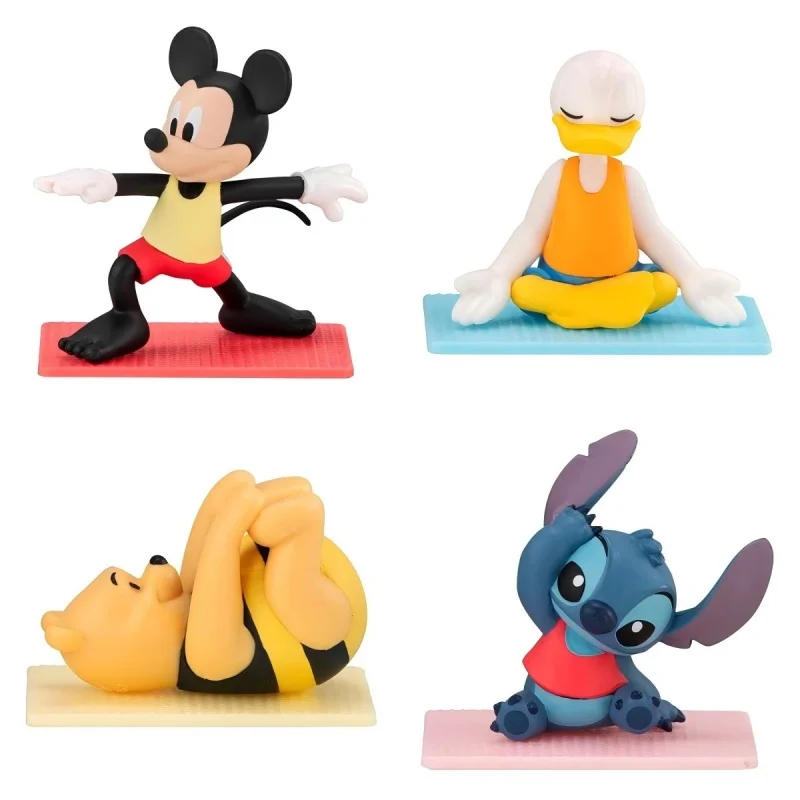 

Bandai оригинальный Gashapon работает dediイル Disney Stitch Sanrio Melody Toys для детей подарок Коллекционная модель украшения