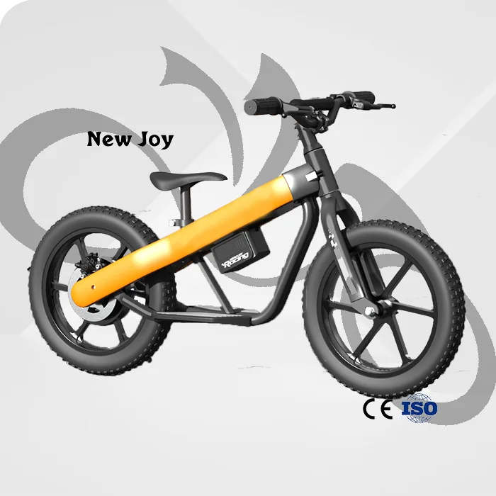 2024 Hot sales DETRITUS Lithium Battery Powered Children Riding 16inch Electric Bicycle Toy Kids Balance Dirt Bike For Children