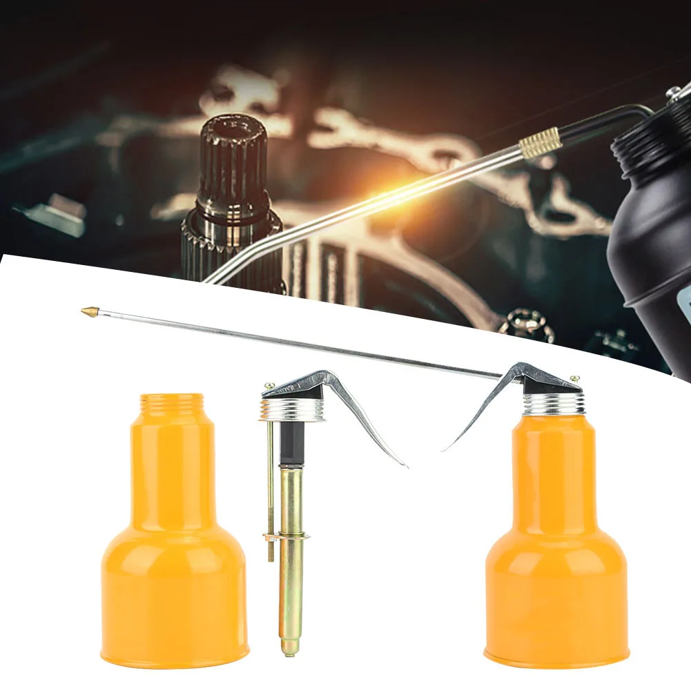 

Oil Can Lubricant Metal High-Pressure Pump Grease Gun Automotive Oil Can Car Maintenance Tool 400g 500g