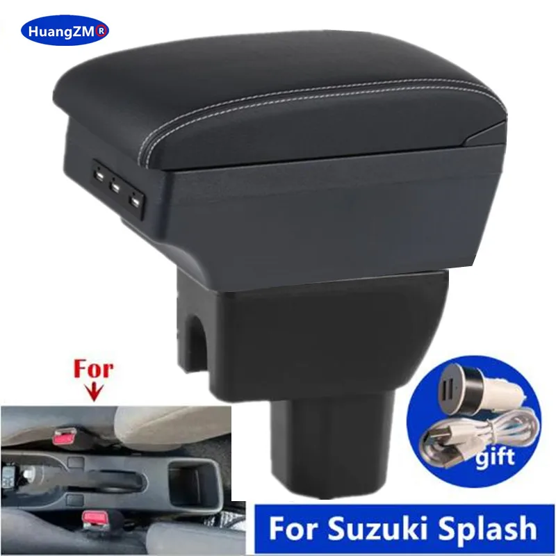

Для Suzuki Splash подлокотник для Suzuki Splash автомобильный подлокотник ящик для Suzuki Splash специальные детали для модернизации внутренний ящик для хранения автомобильных аксессуаров