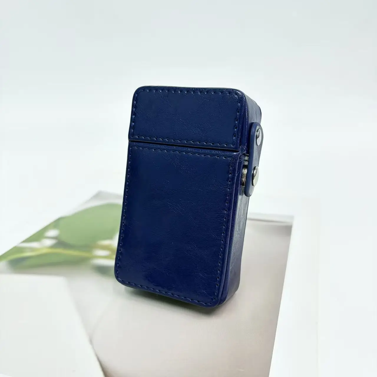 20-Slot Super Slim Cigarette Case for 5.5mm I Ultra-Light Portable Holder for Men & Women I New Trendy Pop-Up Design Gift Box