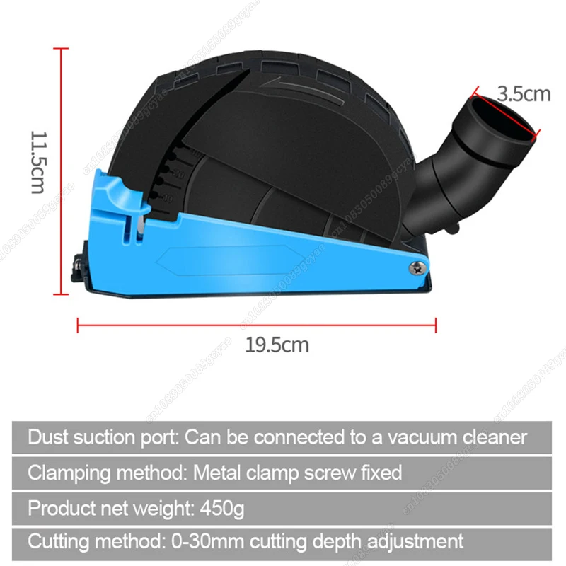 

Модель 100/125, угловая шлифовальная машина, 4-5 дюймов, пылезащитный кожух для сбора пыли из бетонного камня, универсальный пылезащитный кожух для шлифования поверхности, новый