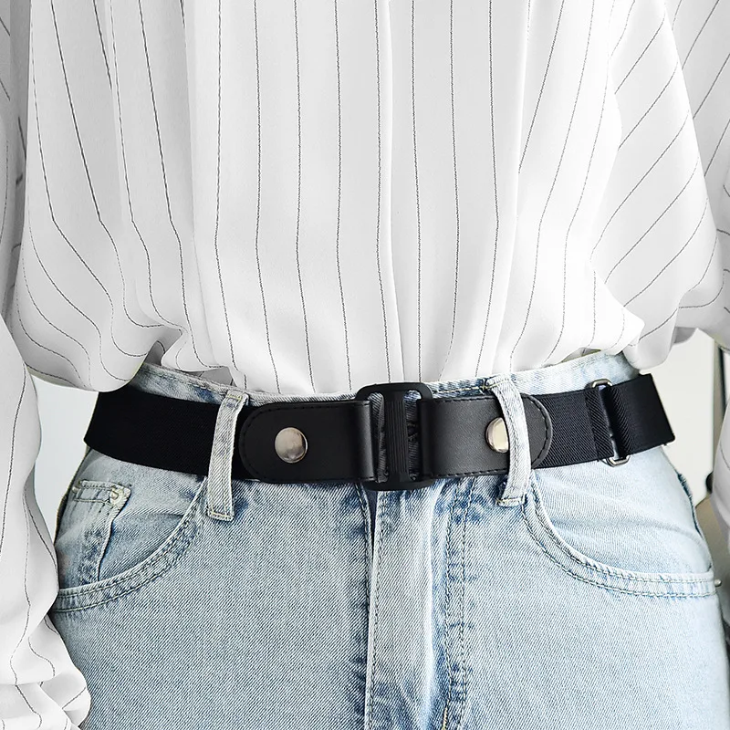 Ceinture de taille invisible pour femme, élastique à fils de caoutchouc, à la mode, sans trace, accessoire de styliste pour dame