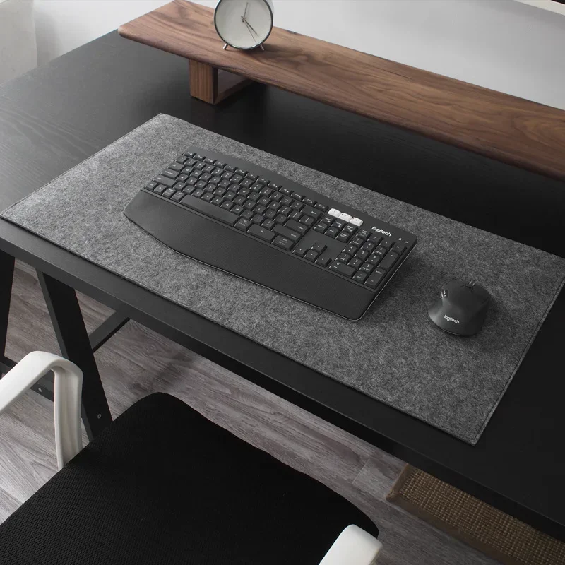 Wool Felt MousePad Office Computer Desk Mat Laptop Cushion Desk Table Keyboard Big Mouse Pad Non-slip Mat Gamer Mousepad Mat