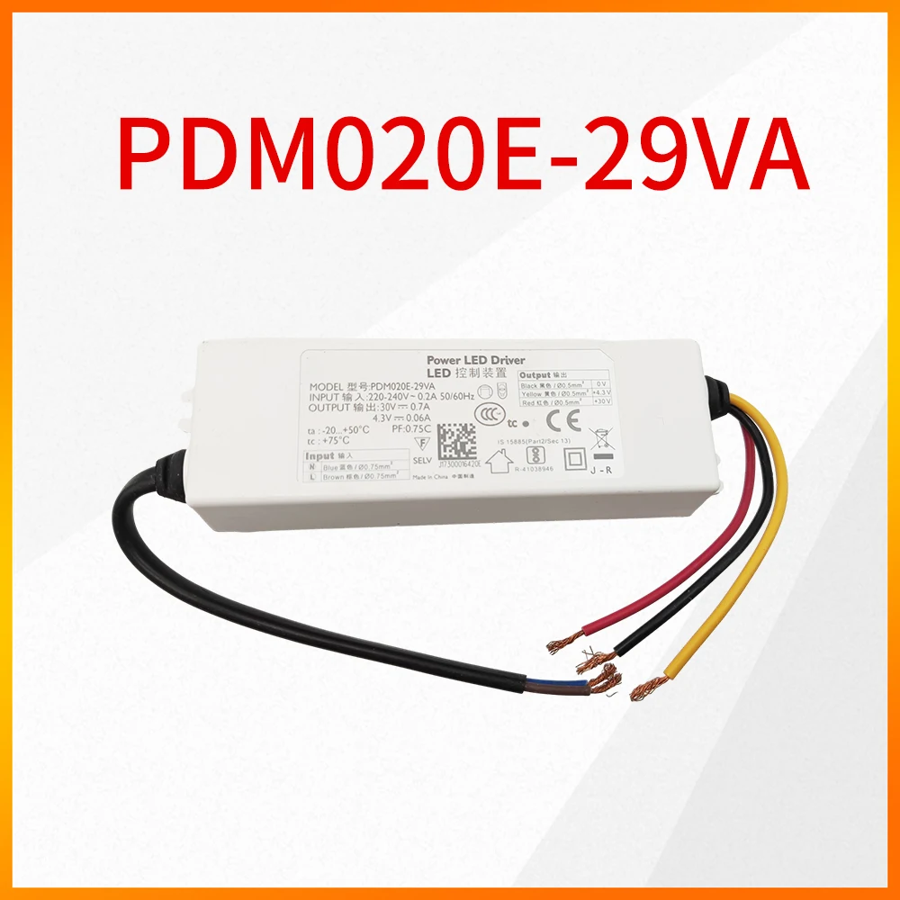 

Original PDM020E-29VA 30V0.7A 4.3V0.06A Power LED Driver For Philips LED Control Device PDM020E 29VA