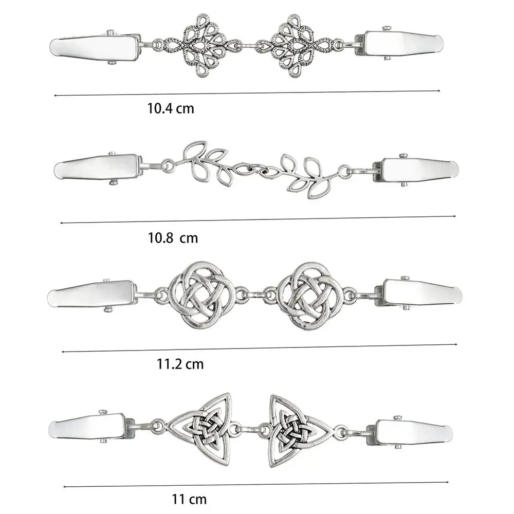 Réinitialisation de Cardigan Unisexe en Alliage, Géométrique, Antidérapant, Collier