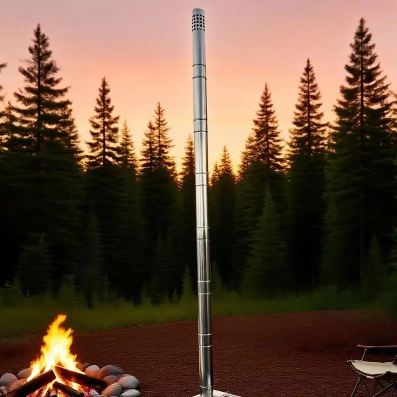 

Windproofs Burning Stove Vent Pipe with Corrosion Resistance for Winter Activity 4XBB