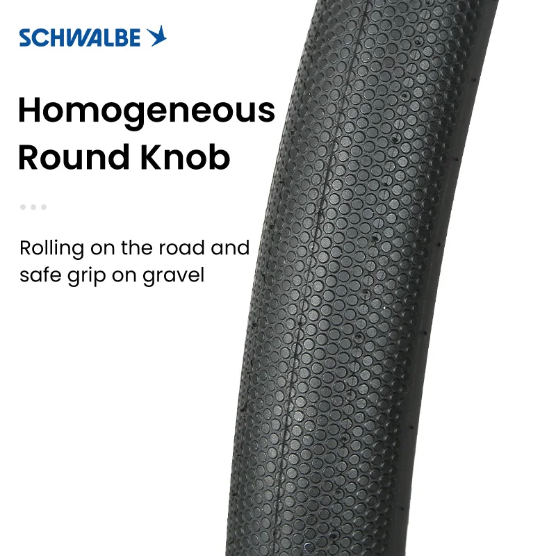 SCHWALBE G-ONE SPEED 27.5x2.0 50-584 Tubeless 55PSI Bicycle Folding Tire RaceGuard / ADDIX / E25 for Gravel Bike Touring