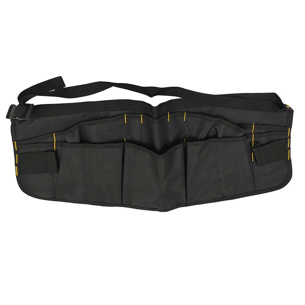 Portable Car Sunshade Tool Kit with Belt Wrap-Around Storage Pocket Electrician's Oxford Cloth Window Tinting Tools