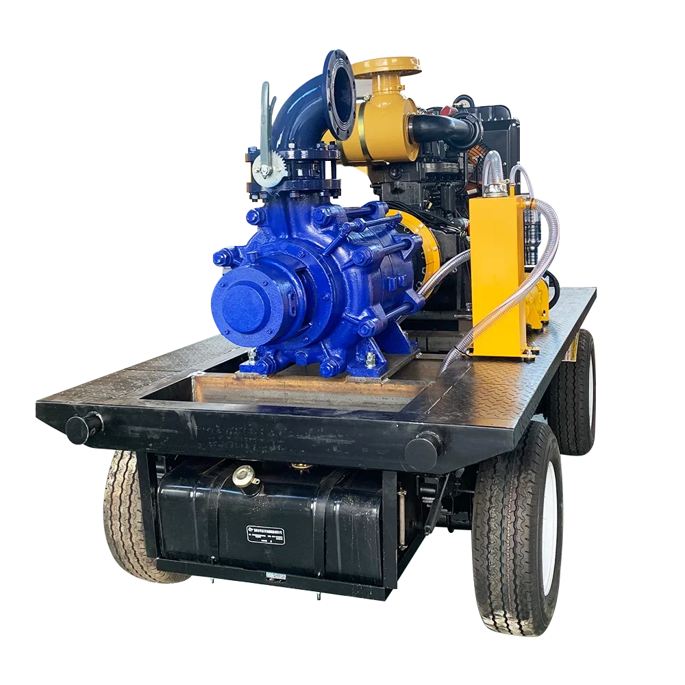 Non-clogging Self-priming Fire Engine Pump with Intelligent Control System