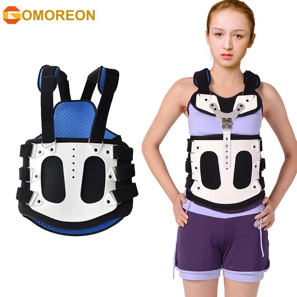 

Thoracolumbar Fixed Spinal Adjustable Back Brace for Kyphosis, Osteoporosis, Mild Scoliosis & Post Surgery Support, Hunchback