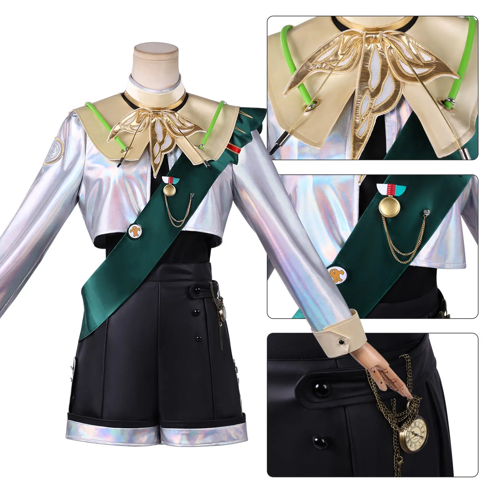 

Game Reverse:1999 Silverwing Eagle Cosplay Costume Women Dress for Comic Con Halloween Carnival Outfit AniMuse