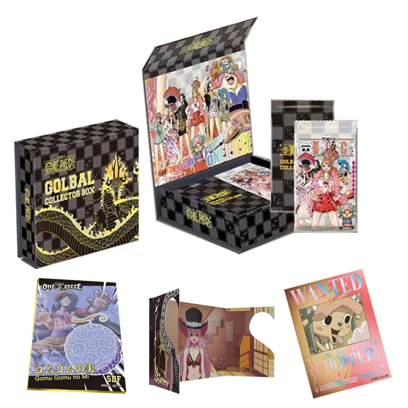 Cartas One Piece Cards Booster Box Card Box Collection Letters Sanji One Piece Anime Paper Cards Anime Collection Cards