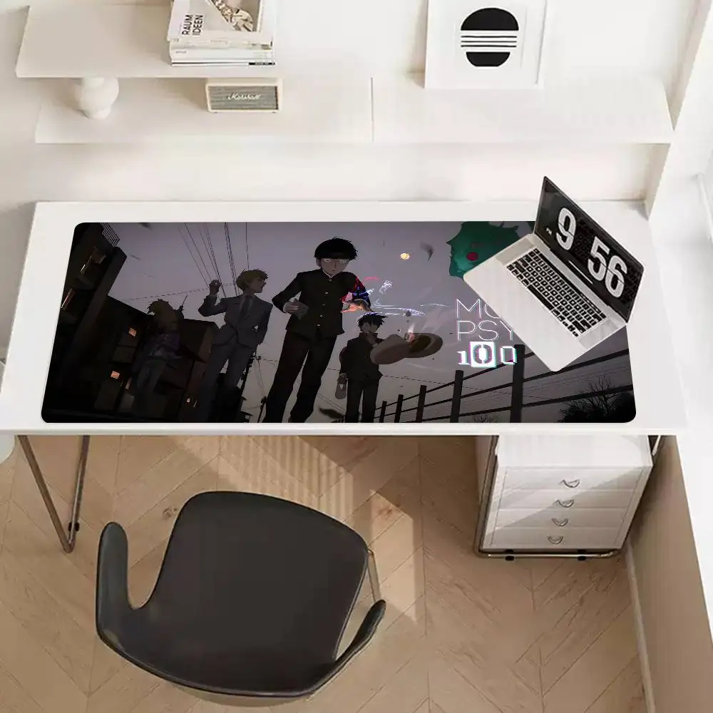 M-Mob P-Psycho 100 II Mouse Pad Gaming Deskmat Sakura Mousepad Anime Office Carpet Gamer Keyboard Computer Desks 5