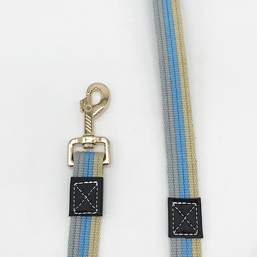 

1Pcs 200x2cm Dog Traction Rope Canvas Pet Pulling Strap Blue Enjoyable Walks Protects Hand Perfect Balance Freedom Control