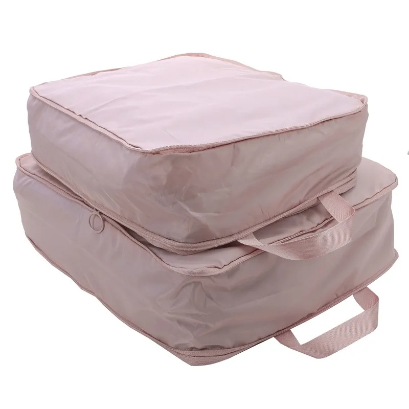 Travel Compression Packing Cubes Bag Portable Suitcase Clothes Organizers Large Capacity Waterproof Luggage Storage Cases Bags