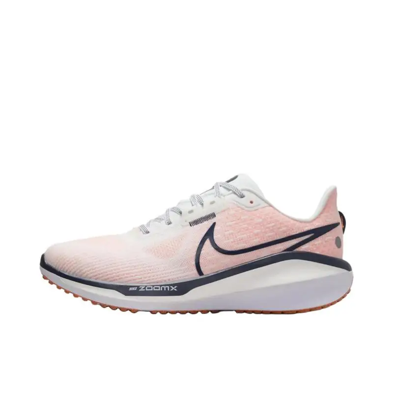 Nike Air Zoom VOMERO 17 Stylish Leisure Snug Portable Brief Non-skid Running Shoes White/Pink FB1309-102
