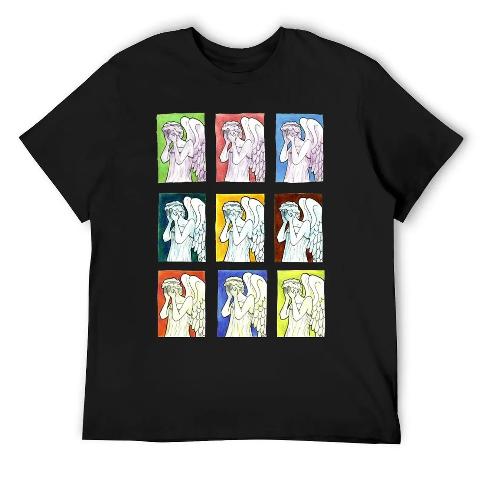 

Weeping Angels Set T-Shirt tees summer tops plus sizes new edition mens clothing